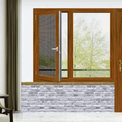 Cửa sổ mở quay nhôm cầu cách nhiệt